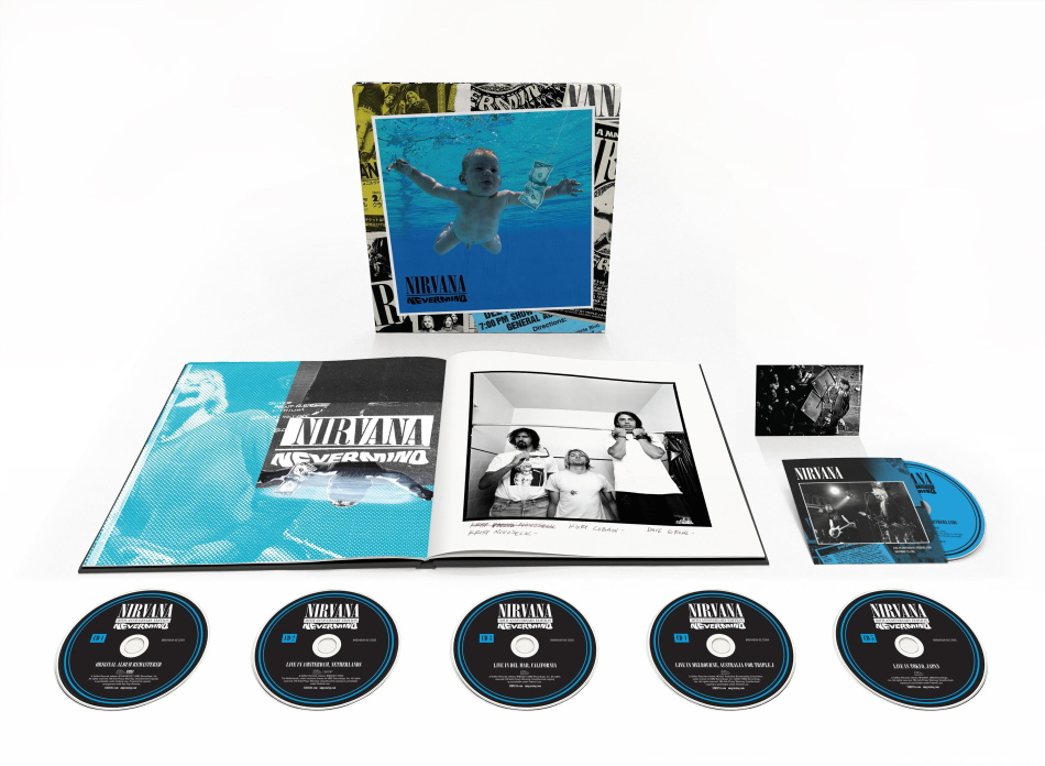Nirvana - Nevermind (2021 Reissue, Deluxe Box Edition, 30th Anniversary Edition, 5 CDs + Blu-ray)