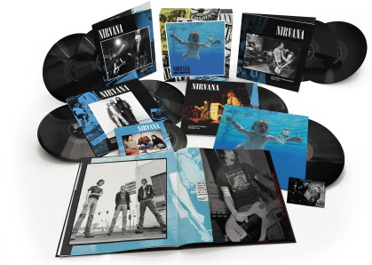 Nirvana - Nevermind (2022 Reissue, Limitiert, Boxset, 30th Anniversary Edition, 8 LPs + 7" Single + Buch)