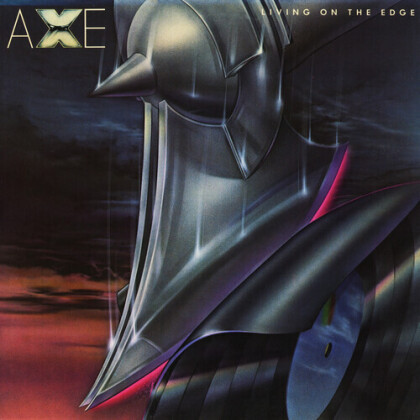 Axe - Living On The Edge (2021 Reissue, Deadline Music, Limited Edition, Blue Vinyl, LP)