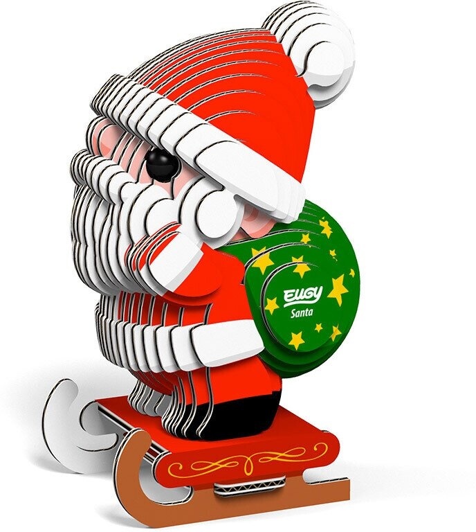 Eugy - Santa - 3D Kit modello di figure in cartone