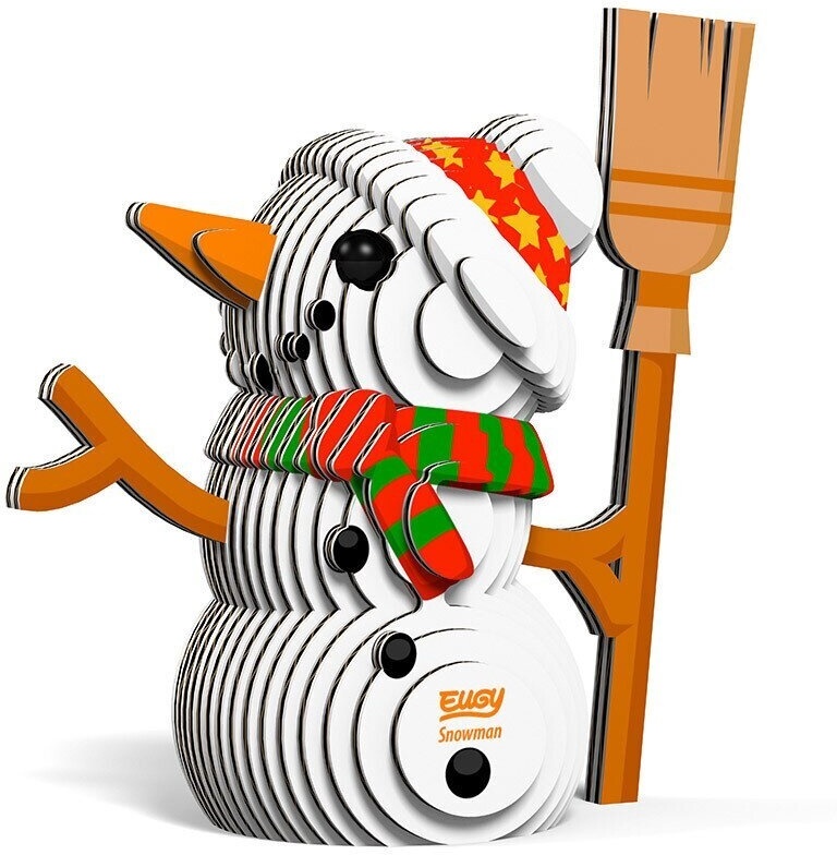 Eugy - Pupazzo di neve - 3D Kit modello di figure in cartone