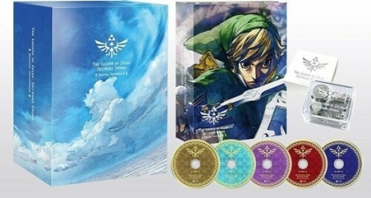 The Legend Of Zelda: Skyward Sword - OST (Boxset, Japan Edition, 5 CDs)