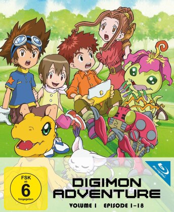 Digimon Adventure - Staffel 1.1 (Ep. 01-18) (2 Blu-rays)