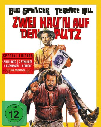 Zwei hau'n auf den Putz (1969) (Cover A, Mediabook, Special Edition, 2 Blu-rays + CD)
