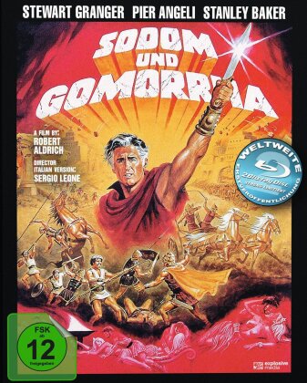 Sodom und Gomorrha (1962) (Cover B, Mediabook, 2 Blu-rays)