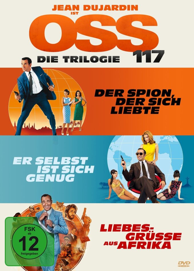 OSS 117 - Die Trilogie (3 DVDs)