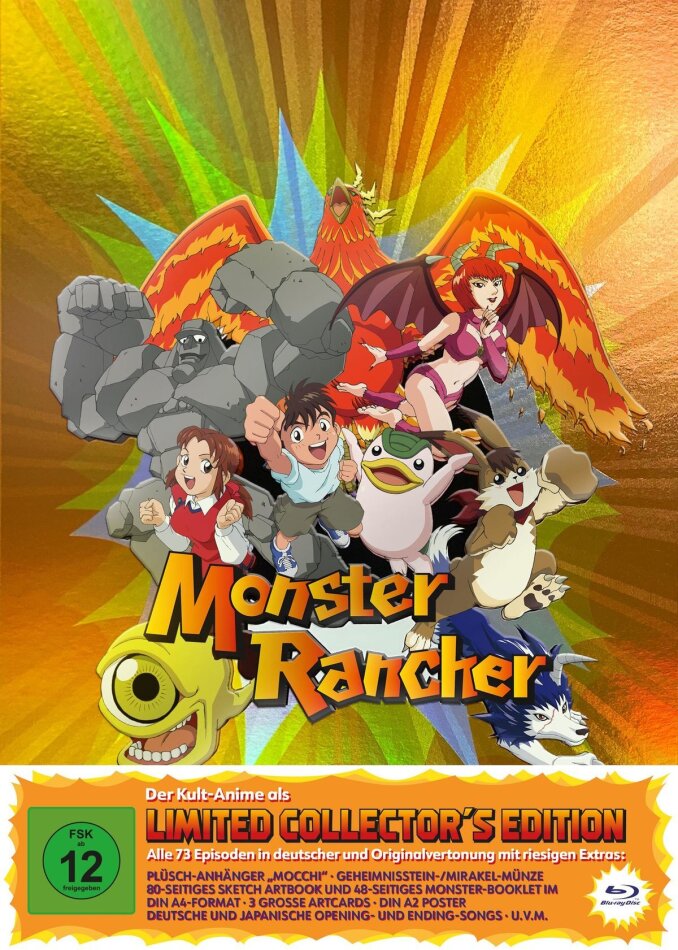 Monster Rancher - Die Komplette Serie (Limited Collector's Edition, 6 Blu-rays)