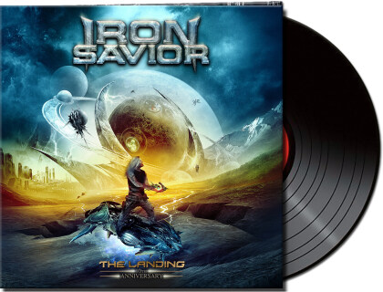 Iron Savior - The Landing (2021 Reissue, Remixed, Gatefold, Black Vinyl, AFM Records, Remastered, 2 LPs)