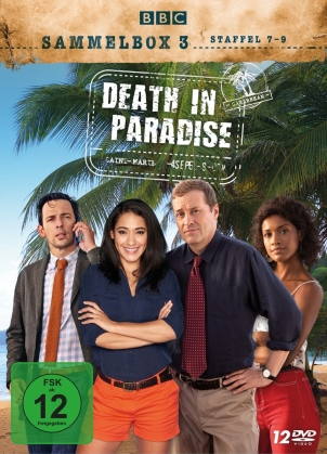 Death in Paradise - Staffel 7-9 (Sammelbox, BBC, 12 DVDs)