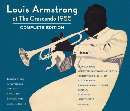 Louis Armstrong - At The Crescendo 1955 (2021 Reissue, Complete Edition, 18 Bonustracks, 3 CDs)