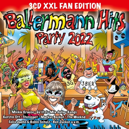 Ballermann Hits Party 2022 (3 CDs)