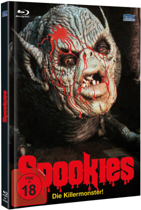 Spookies (1986) (Cover B, Limited Edition, Mediabook, Blu-ray + DVD)