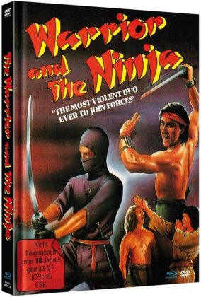The Warrior and the Ninja (1985) (Cover B, Limited Edition, Mediabook, Blu-ray + DVD)