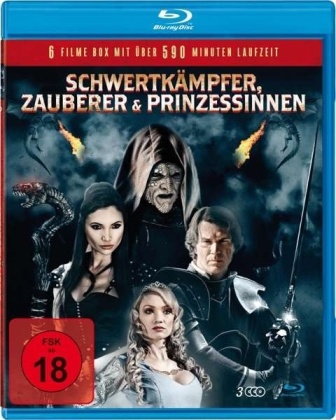 Schwertkämpfer, Zauberer & Prinzessinnen (3 Blu-rays)