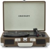 Crosley - Cruiser Plus Portable Turntable (Tweed) - Now With Bluetooth Out