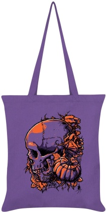 Pumpkin Skull - Tote Bag