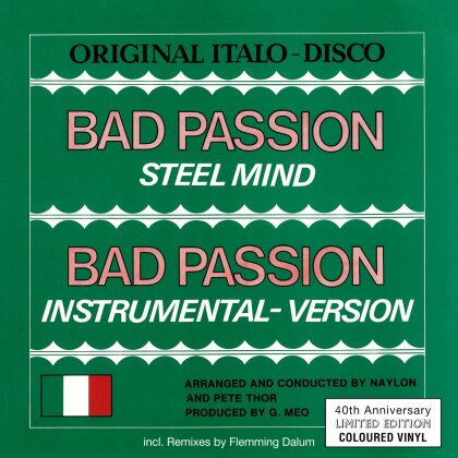 Steel Mind - Bad Passion (12" Maxi)
