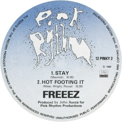 Freeez - Stay / Hot Footing It (12" Maxi)