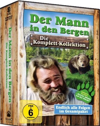 Der Mann in den Bergen - Die Komplett-Kollektion inklusive Spielfilm "Grizzly Adams auf der Flucht" (17 DVDs)