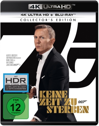 James Bond: Keine Zeit zu sterben (2021) (Édition Collector, 4K Ultra HD + Blu-ray)