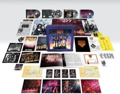 Kiss - Destroyer (2021 Reissue, 45th Anniversary Edition, Deluxe Edition, 3 CDs + Blu-ray)