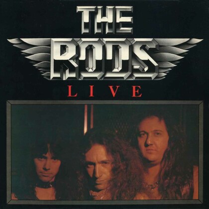 The Rods - Live (2021 Reissue, High Roller Records, Black Vinyl, Limited Edition, LP)