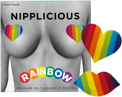 Nipplicious Rainbow Pasties
