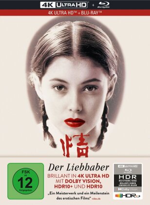 Der Liebhaber (1992) (Limited Collector's Edition, Mediabook, 4K Ultra HD + Blu-ray)