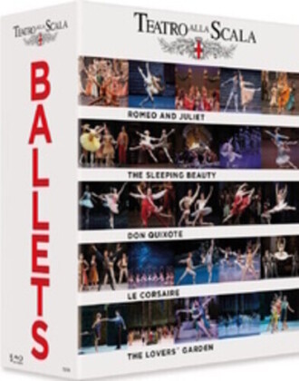 V/A - Teatro Alla Scala Ballet Box (5 Blu-ray)