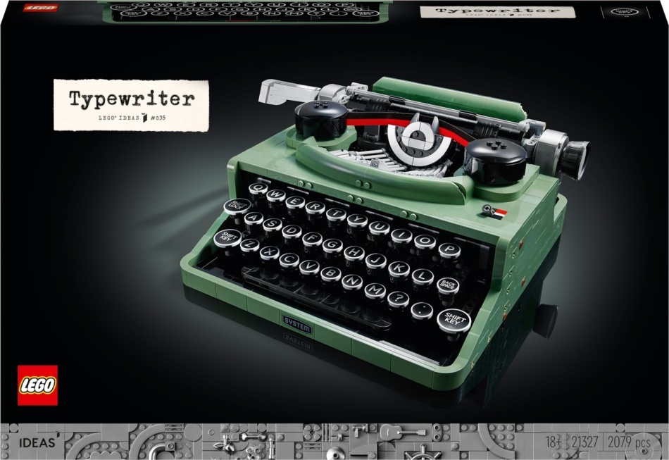 LEGO Schreibmaschine - 21327, Ideas, Seltenes Set