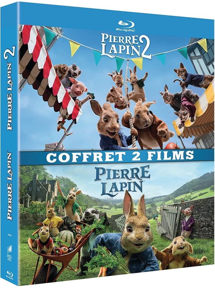 Pierre Lapin 1 & 2 - Coffret 2 Films (2 Blu-ray)
