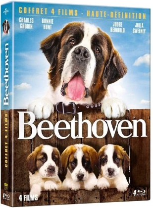 Beethoven - Coffret 4 Films (4 Blu-ray)