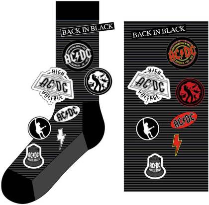 AC/DC Unisex Ankle Socks: Icons (UK Size 7-11)