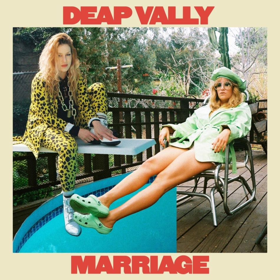 Deap Vally - Marriage (140 Gramm, Red/Clear Vinyl, LP)