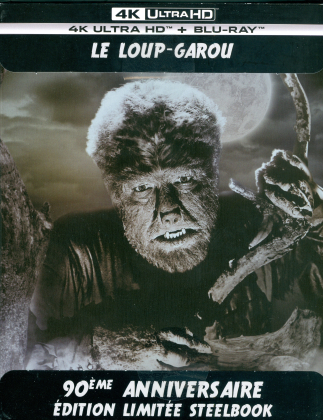 Le Loup-Garou (1941) (90th Anniversary Edition, b/w, Limited Edition, Steelbook, 4K Ultra HD + Blu-ray)