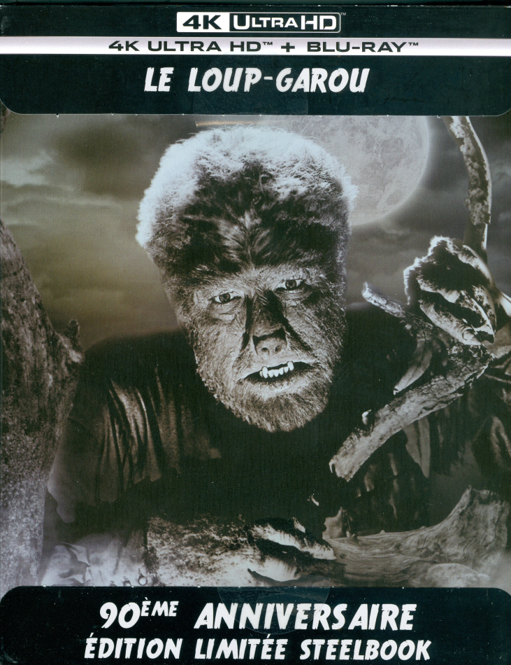 Le Loup-Garou (1941) (90th Anniversary Edition, s/w, Limited Edition, Steelbook, 4K Ultra HD + Blu-ray)