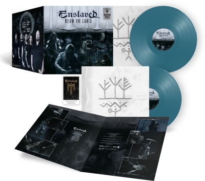 Enslaved - Below The Lights - Cinematic Tour 2020 (2021 Reissue, Aqua Blue Vinyl, 2 LPs)