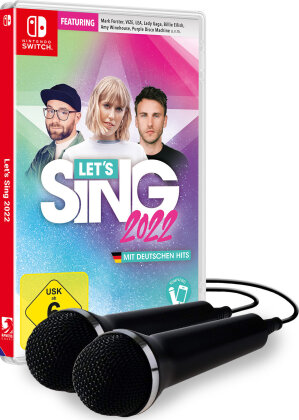 Let's Sing 2022 mit deutschen Hits [+ 2 Mics] (German Edition)
