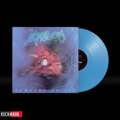 Venom - Temples Of Ice (2021 Reissue, Blue Vinyl, LP)