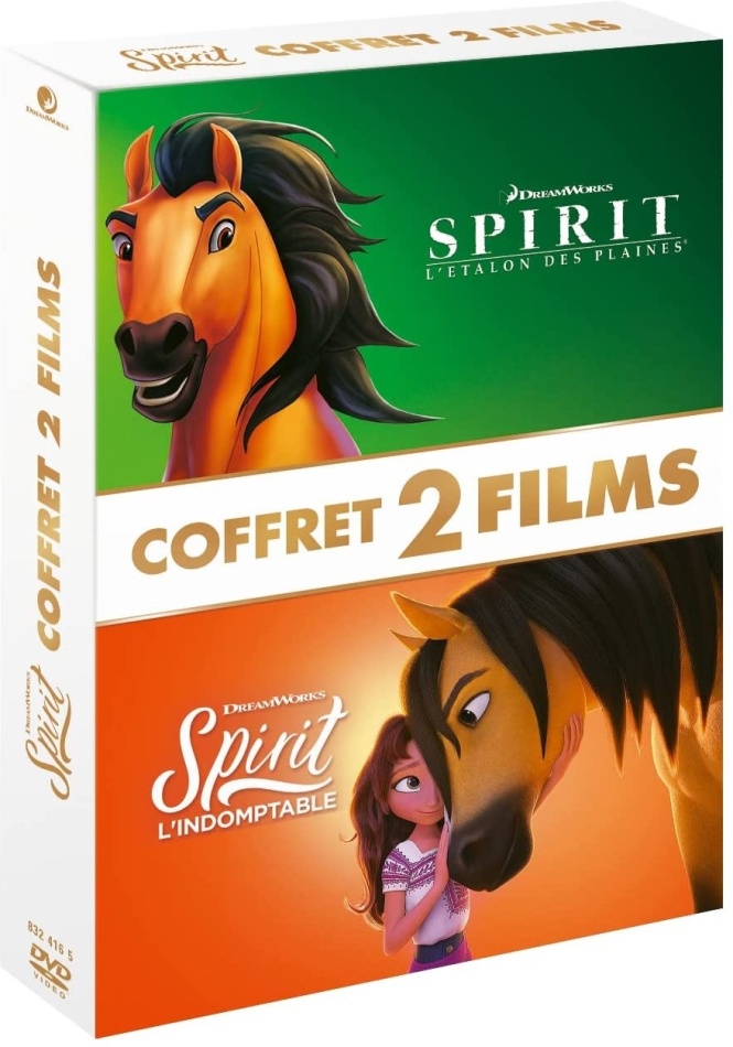 Spirit: L'Étalon des Hautes Plaines (2002) / Spirit: L'Indomptable (2021) (2 DVD)