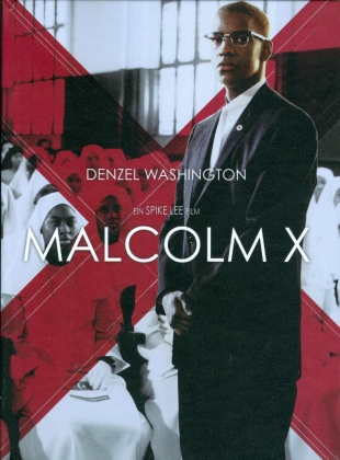Malcolm X (1992) (Cover B, Limited Edition, Mediabook, Blu-ray + DVD)