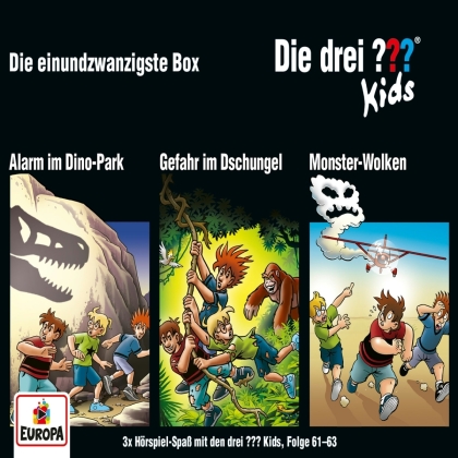 Die Drei ??? Kids - 21./3er Box- Folgen 61 - 63 (3 CDs)