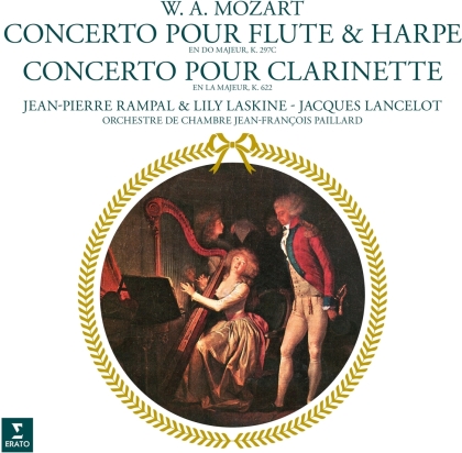 Jean Pierre Rampal, Lili Laskine, Lancelot & Wolfgang Amadeus Mozart (1756-1791) - Concerto Pour Flute & Harpe (LP)
