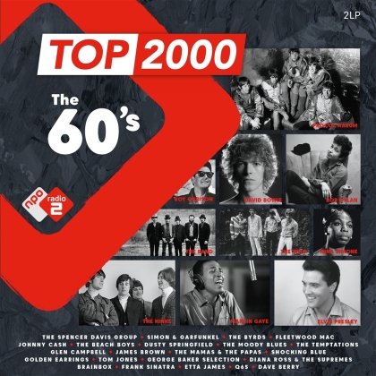 Top 2000 - The 60's (Music On Vinyl, 2021 Reissue, Gatefold, Black Vinyl, 2 LPs)