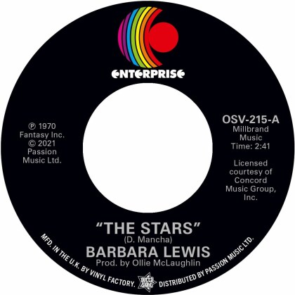 Barbara Lewis - Stars / How Can I Tell You (7" Single)