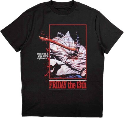 Warner Bros - Friday 13th Only A Nightmare (Black) T-Shirt
