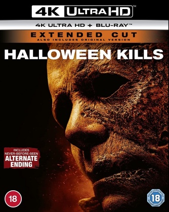 Halloween Kills (2021) (Extended Edition, Version Cinéma, 4K Ultra HD + Blu-ray)