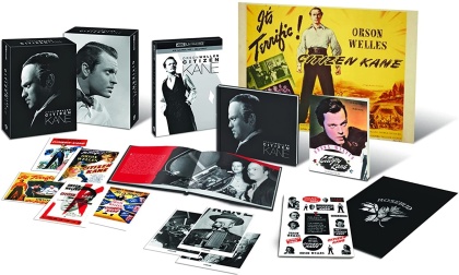 Citizen Kane (1941) (+ Goodies, Schuber, Digipack, s/w, Ultimate Collector's Edition, 4K Ultra HD + Blu-ray)