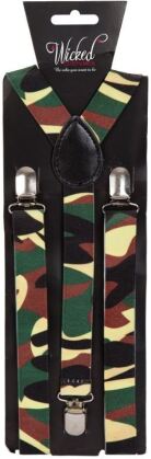 Camouflage Army Hosenträger