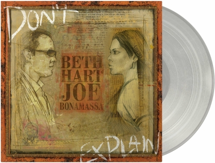 Beth Hart & Joe Bonamassa - Don't Explain (2021 Reissue, Provogue, Clear Vinyl, LP)